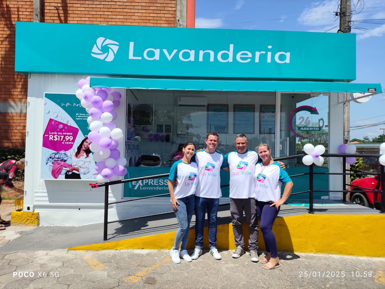 Estrutura interna de uma unidade La Ville Express